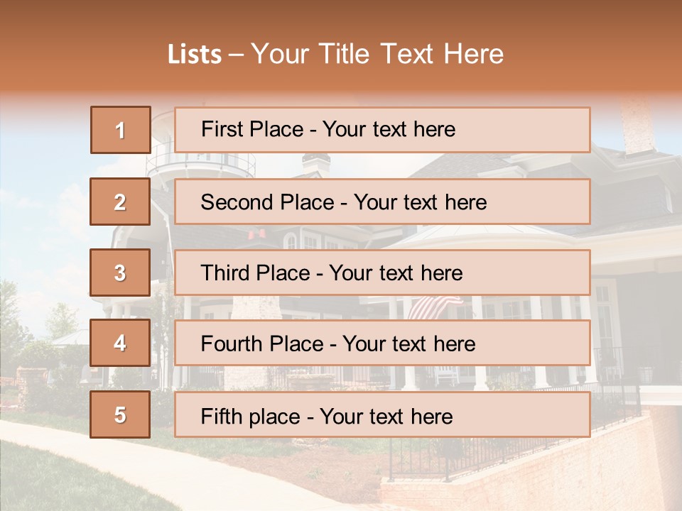 Humor Li Ten Room PowerPoint Template