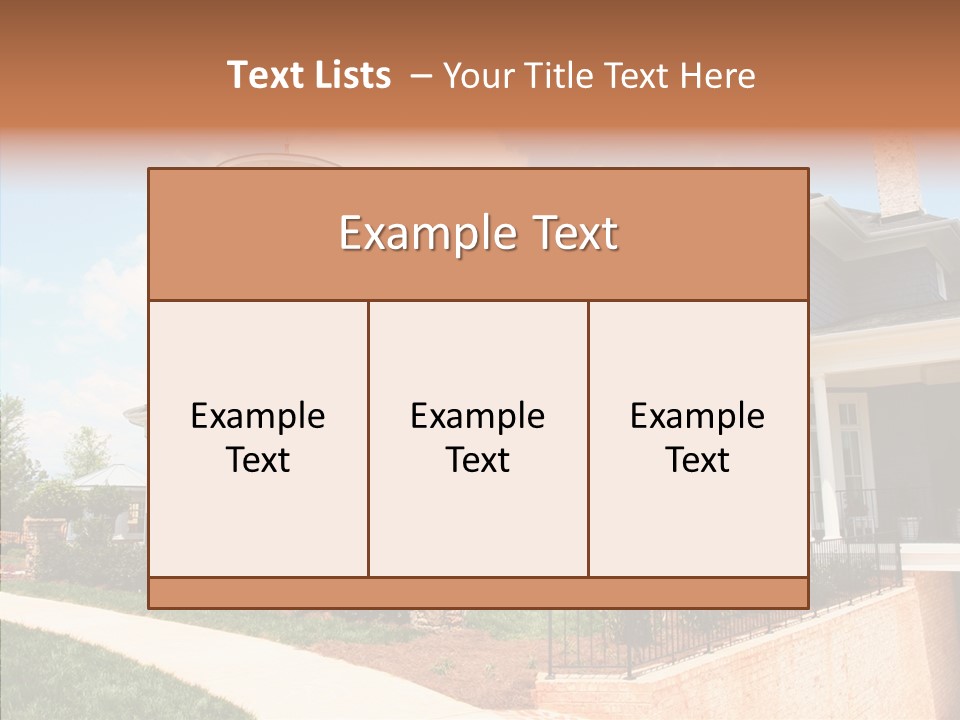 Humor Li Ten Room PowerPoint Template