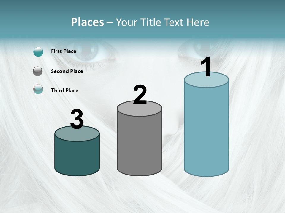 Romance Glaze Cyan PowerPoint Template