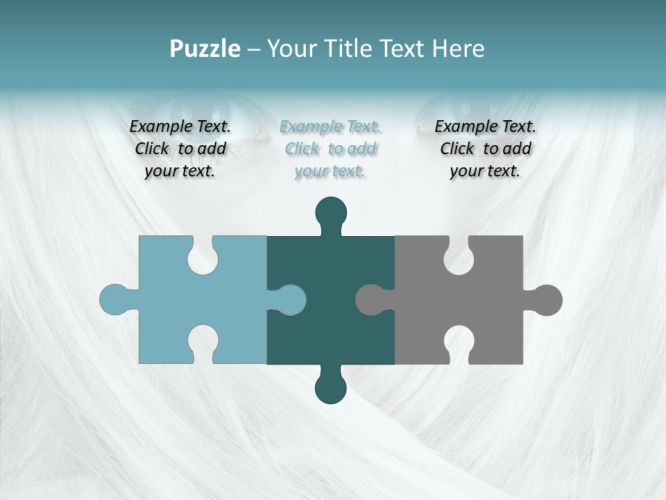 Romance Glaze Cyan PowerPoint Template