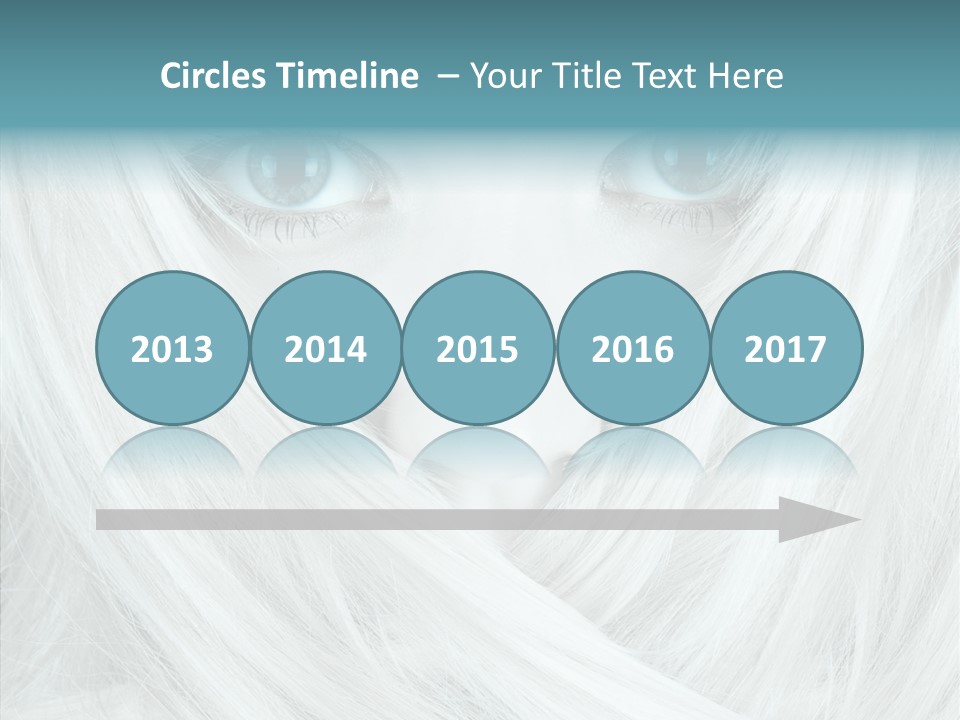 Romance Glaze Cyan PowerPoint Template