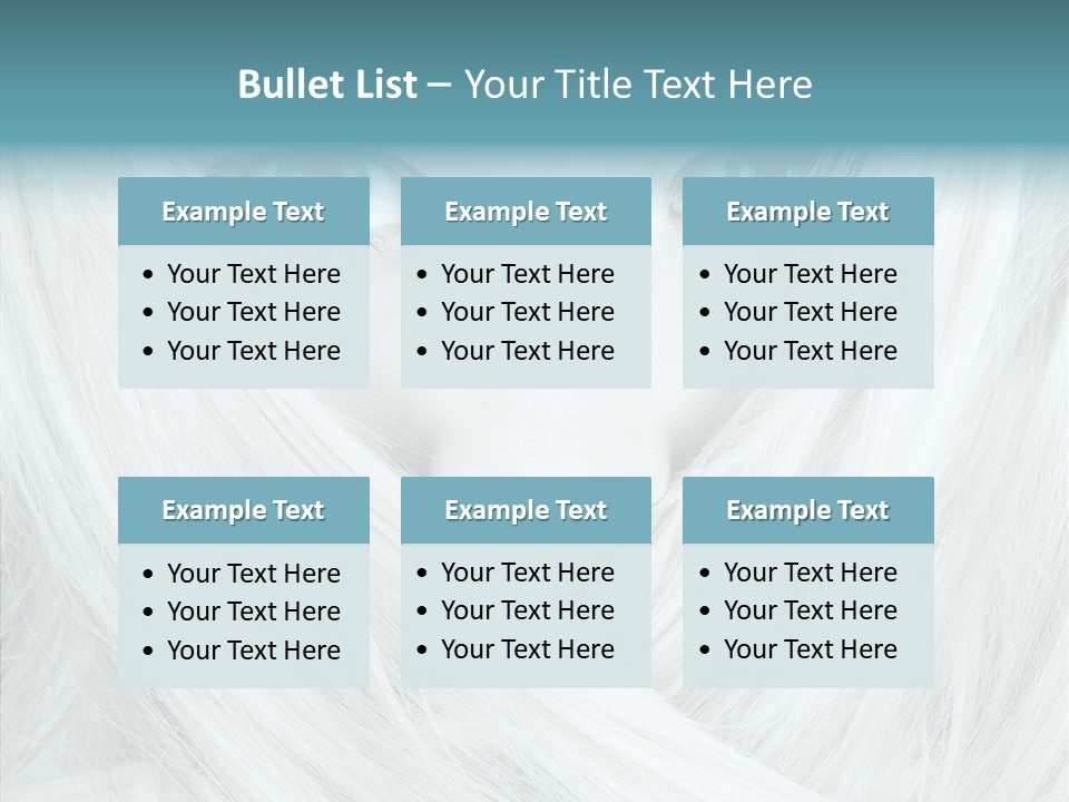 Romance Glaze Cyan PowerPoint Template