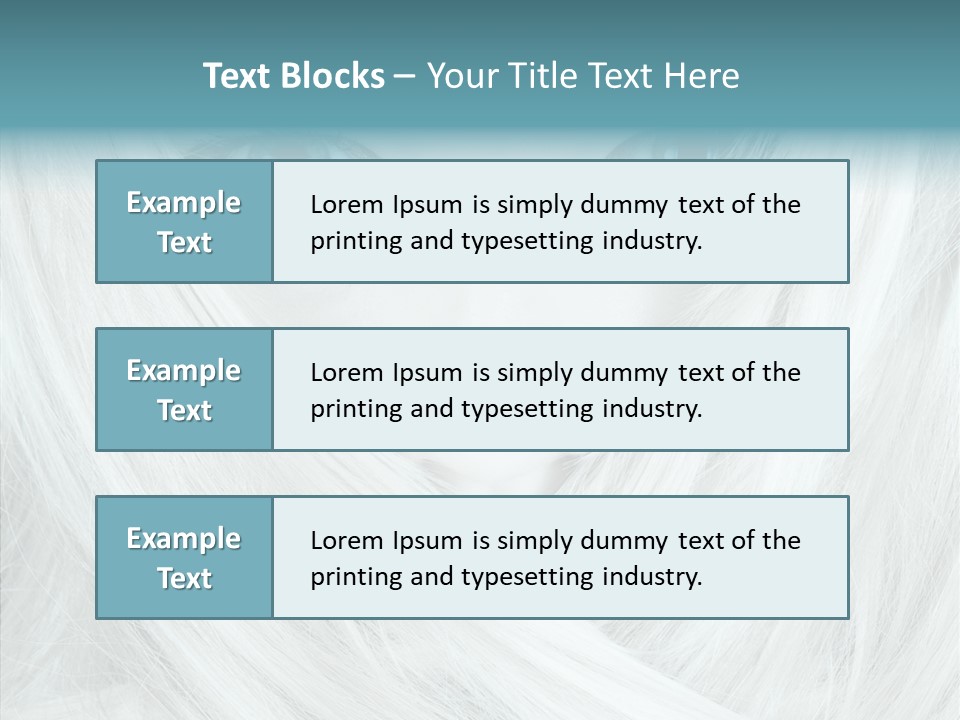 Romance Glaze Cyan PowerPoint Template