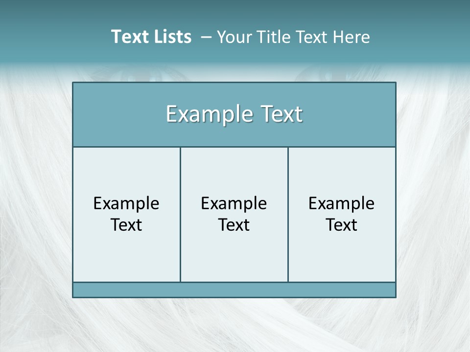Romance Glaze Cyan PowerPoint Template