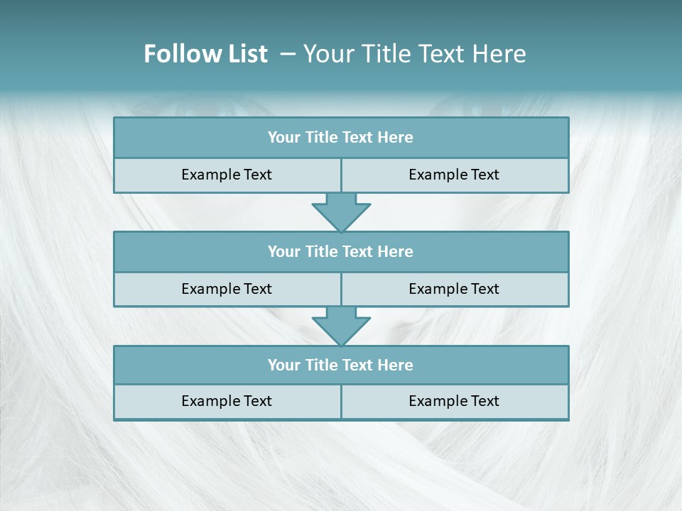 Romance Glaze Cyan PowerPoint Template