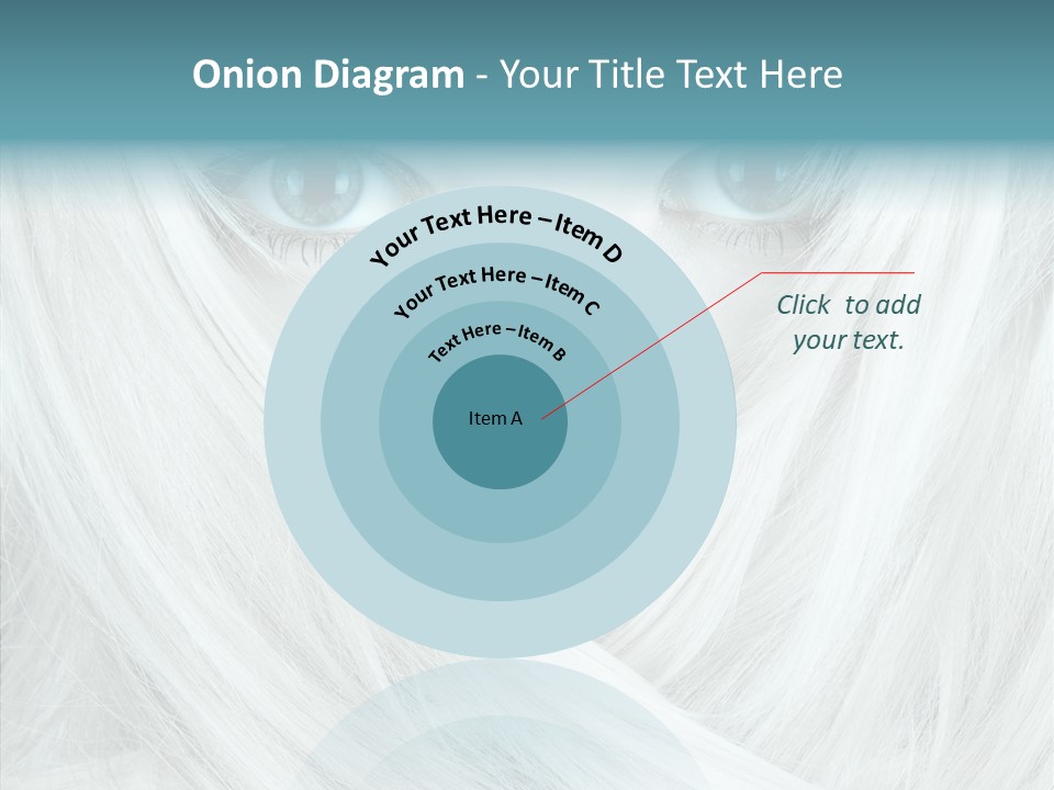Romance Glaze Cyan PowerPoint Template
