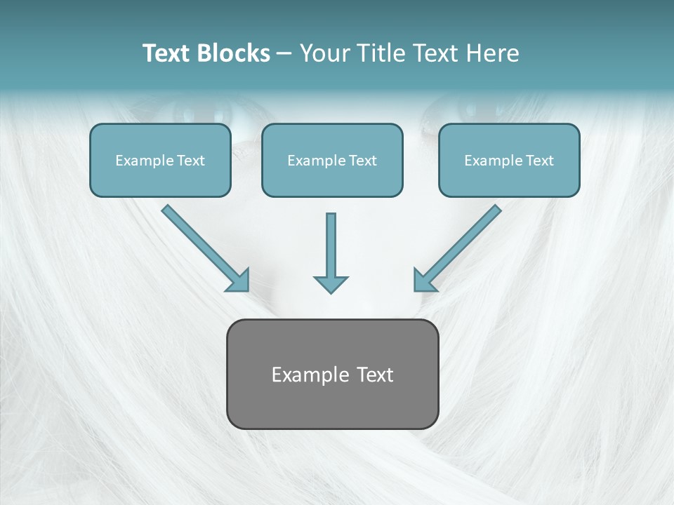 Romance Glaze Cyan PowerPoint Template