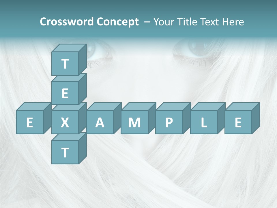 Romance Glaze Cyan PowerPoint Template