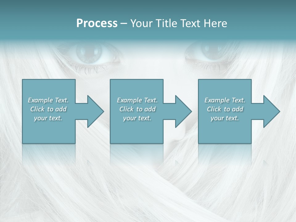 Romance Glaze Cyan PowerPoint Template