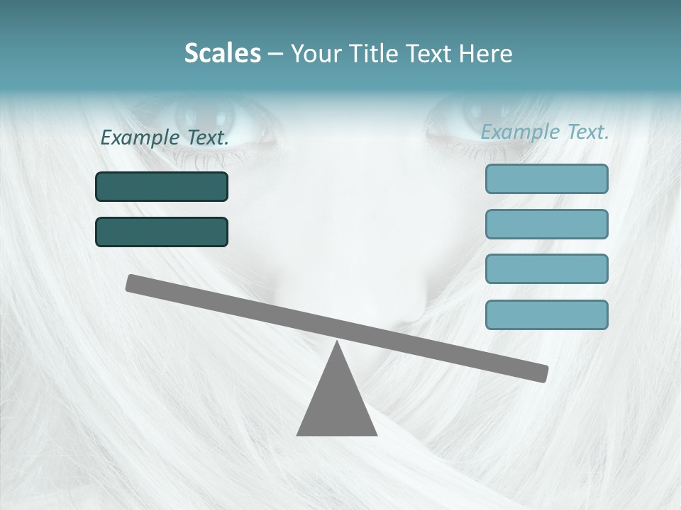 Romance Glaze Cyan PowerPoint Template