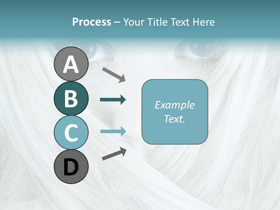 Romance Glaze Cyan PowerPoint Template
