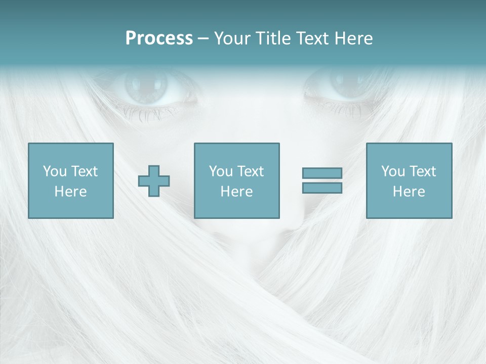 Romance Glaze Cyan PowerPoint Template