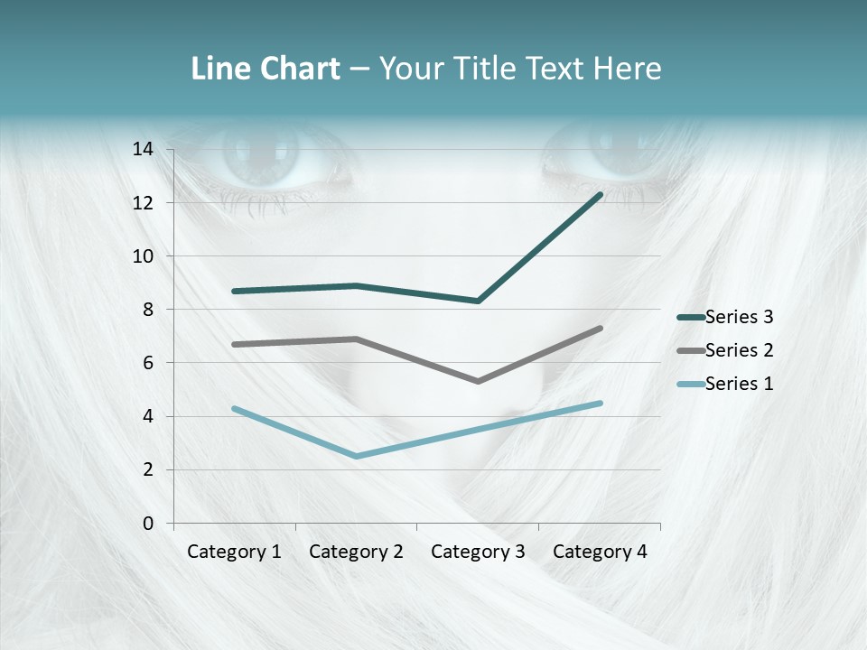 Romance Glaze Cyan PowerPoint Template
