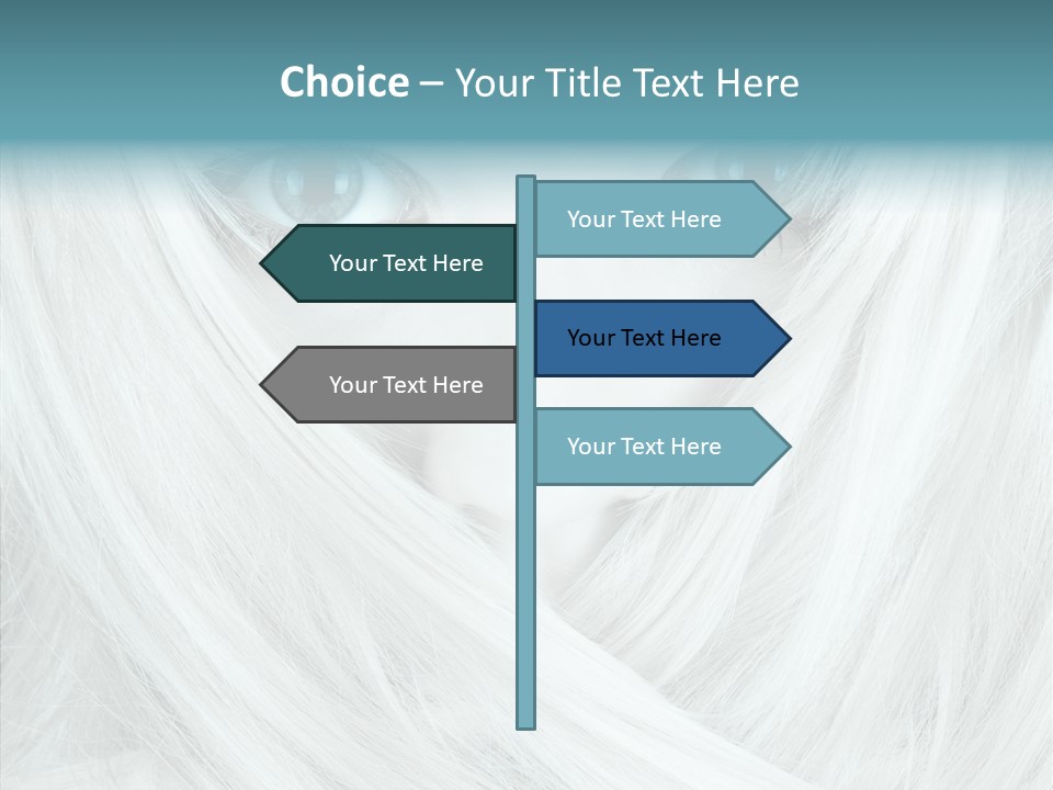 Romance Glaze Cyan PowerPoint Template