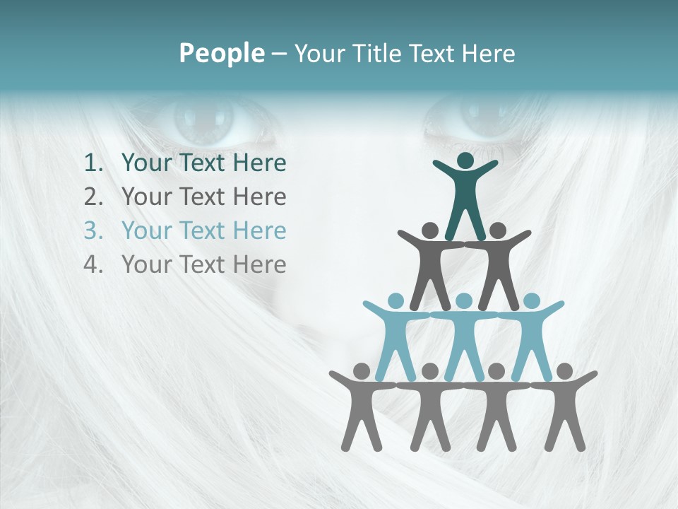 Romance Glaze Cyan PowerPoint Template