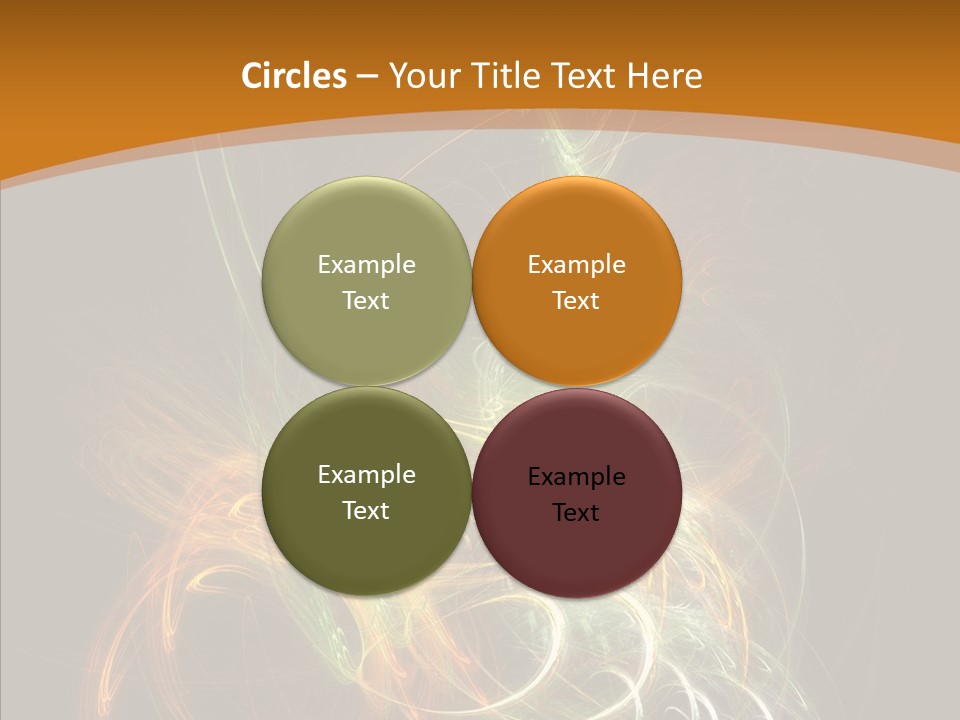 Age Newage Trance PowerPoint Template