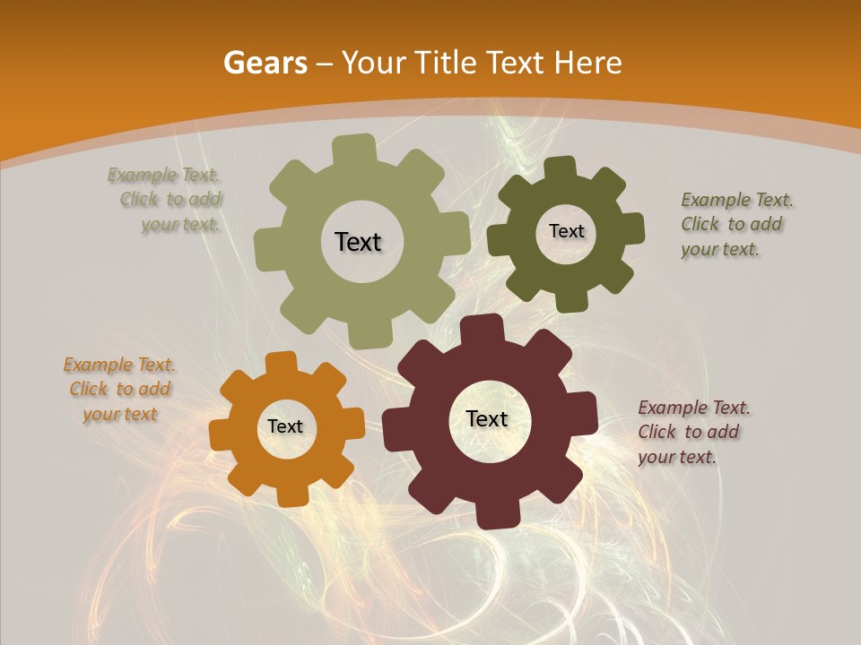 Age Newage Trance PowerPoint Template