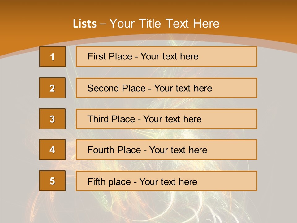 Age Newage Trance PowerPoint Template