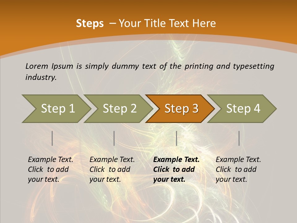 Age Newage Trance PowerPoint Template