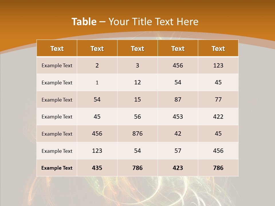 Age Newage Trance PowerPoint Template