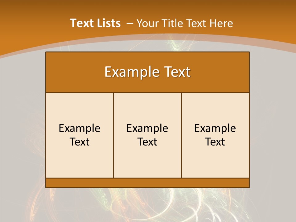Age Newage Trance PowerPoint Template