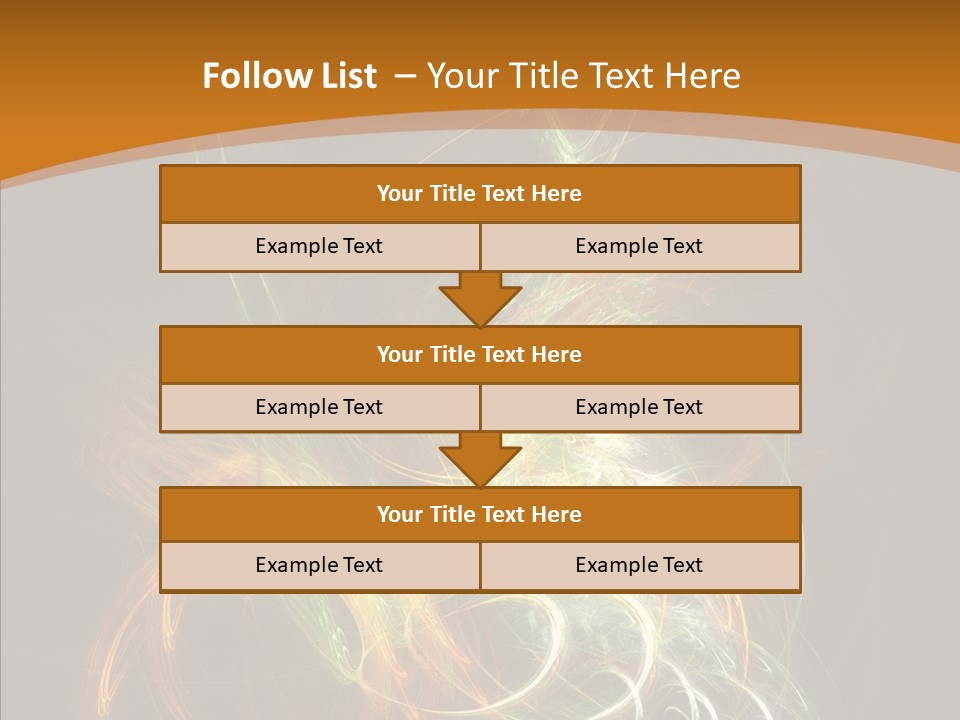 Age Newage Trance PowerPoint Template