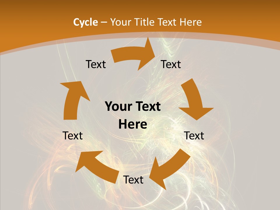 Age Newage Trance PowerPoint Template