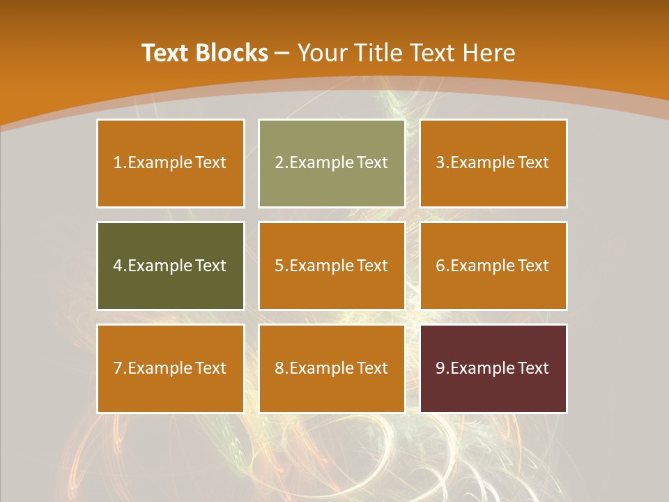 Age Newage Trance PowerPoint Template