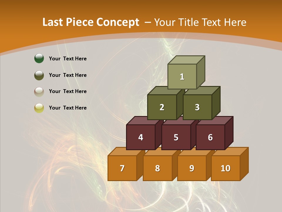 Age Newage Trance PowerPoint Template