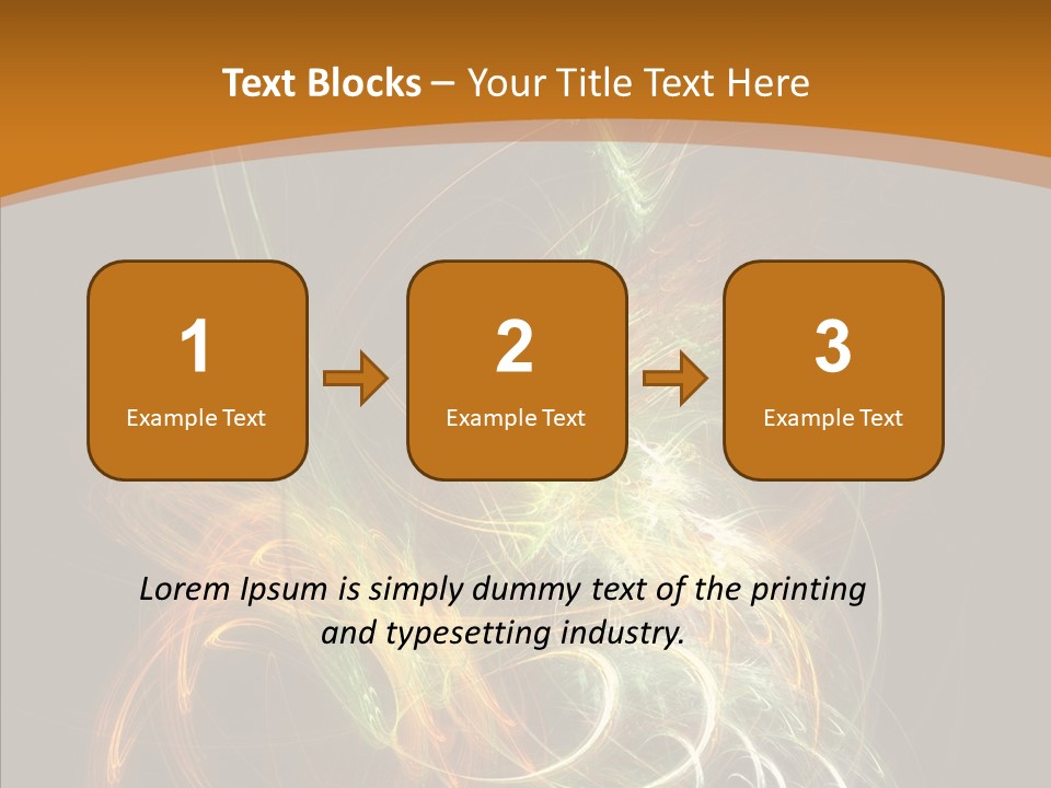 Age Newage Trance PowerPoint Template