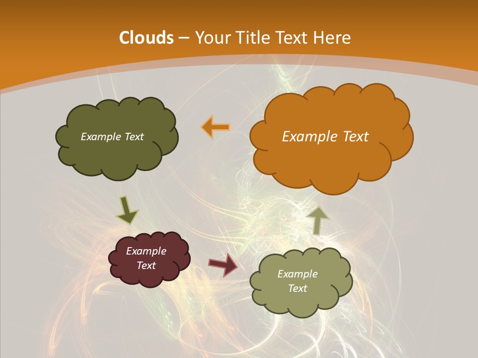 Age Newage Trance PowerPoint Template