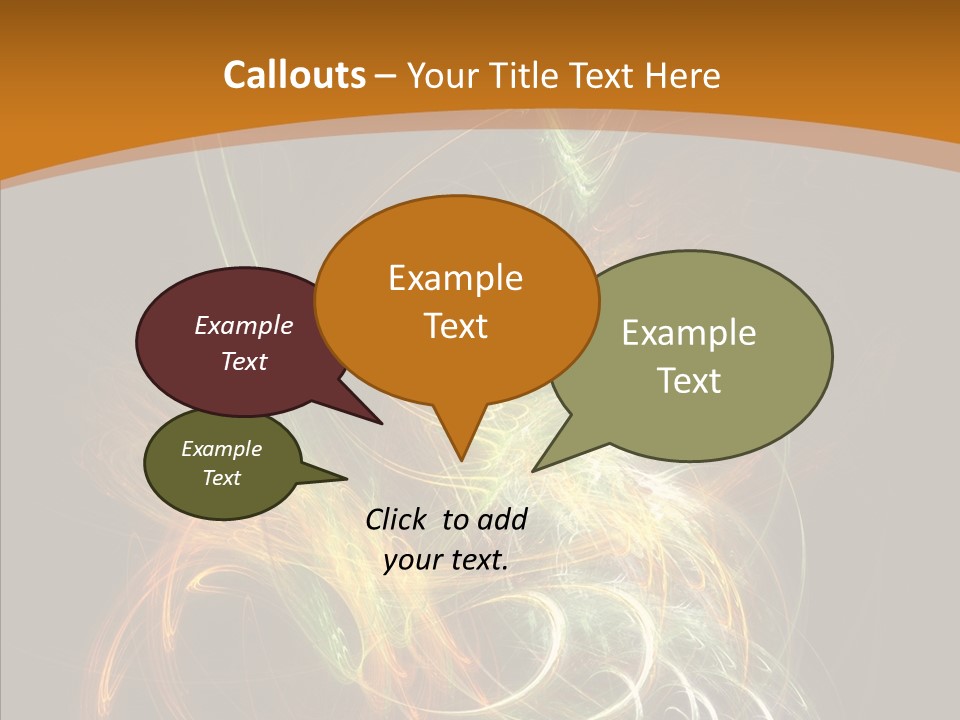 Age Newage Trance PowerPoint Template