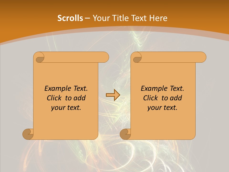Age Newage Trance PowerPoint Template
