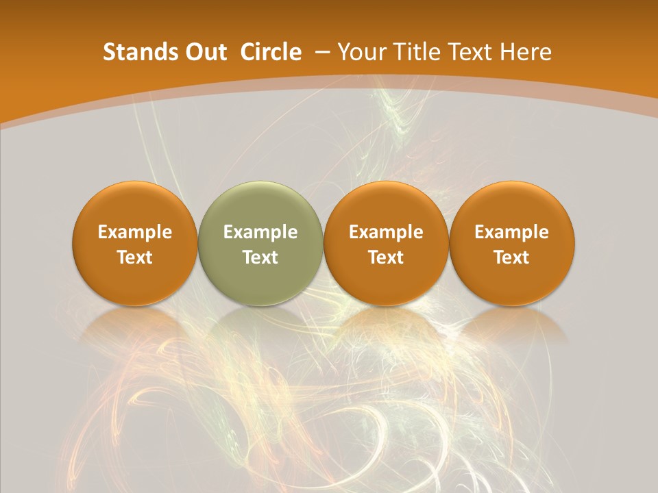 Age Newage Trance PowerPoint Template