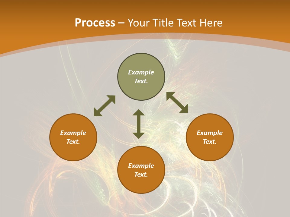 Age Newage Trance PowerPoint Template