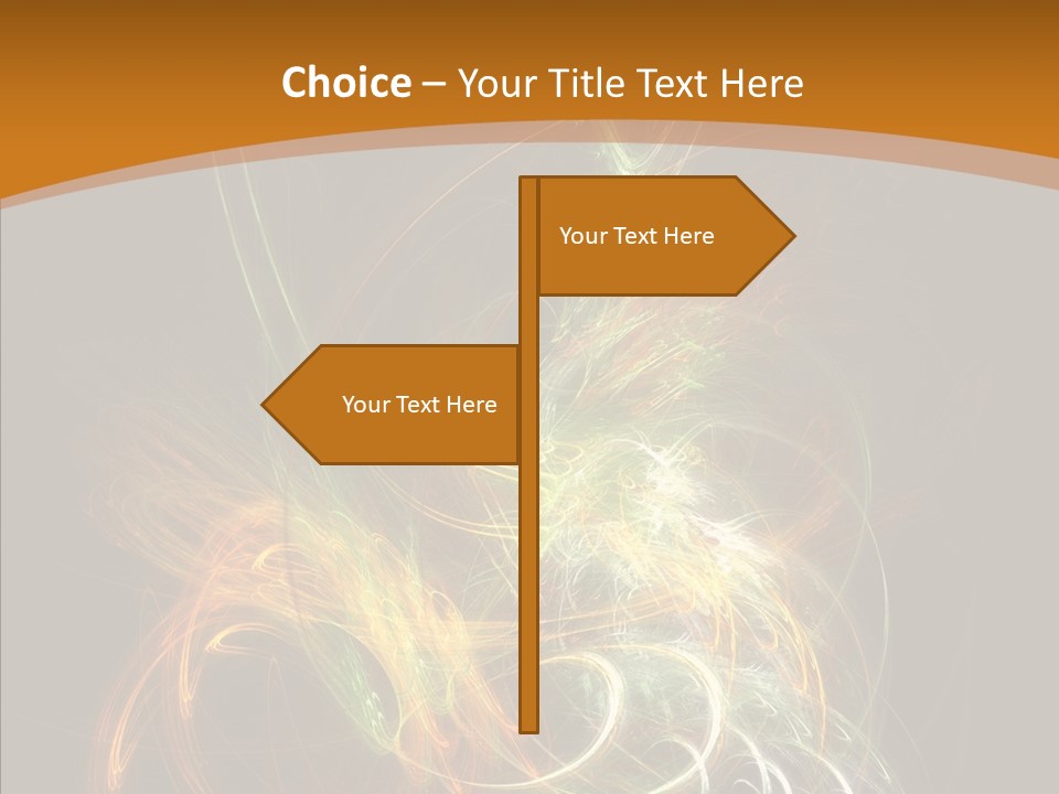 Age Newage Trance PowerPoint Template