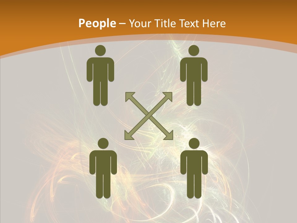 Age Newage Trance PowerPoint Template