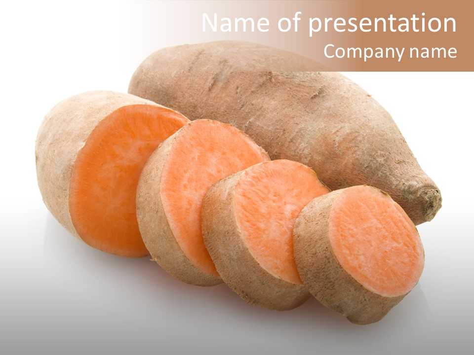 Food Harvest Potato PowerPoint Template