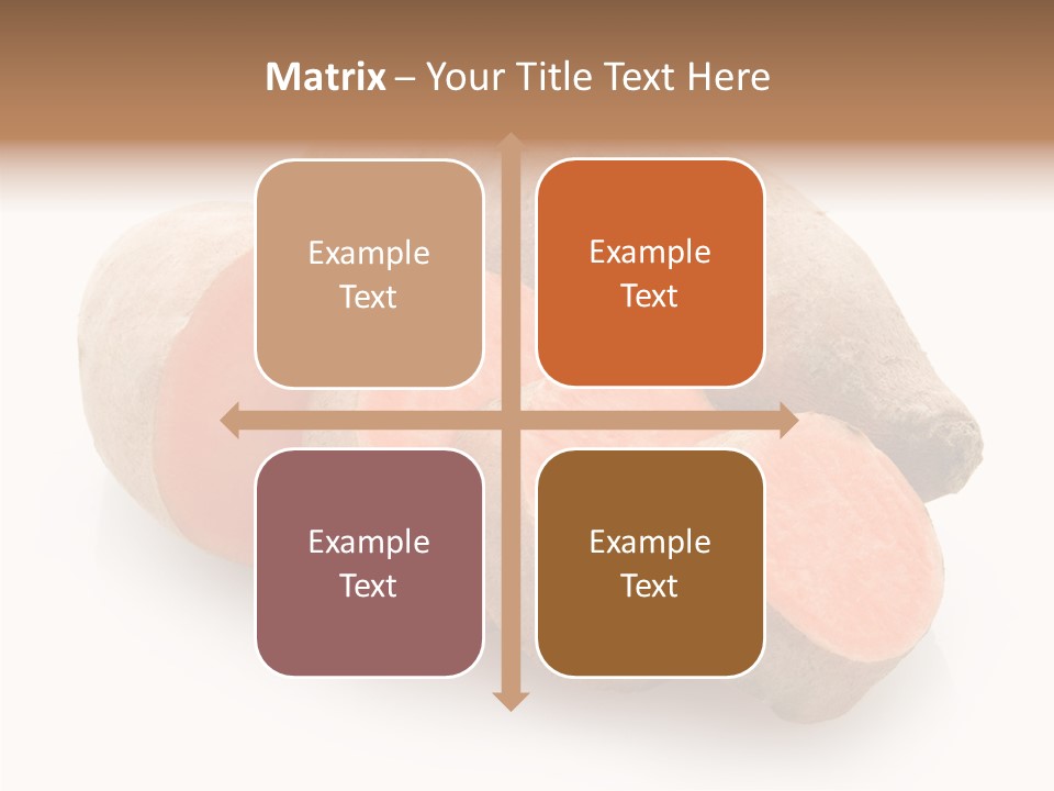 Food Harvest Potato PowerPoint Template