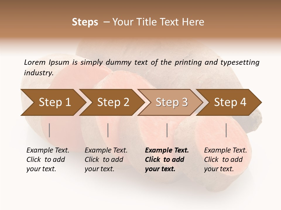 Food Harvest Potato PowerPoint Template