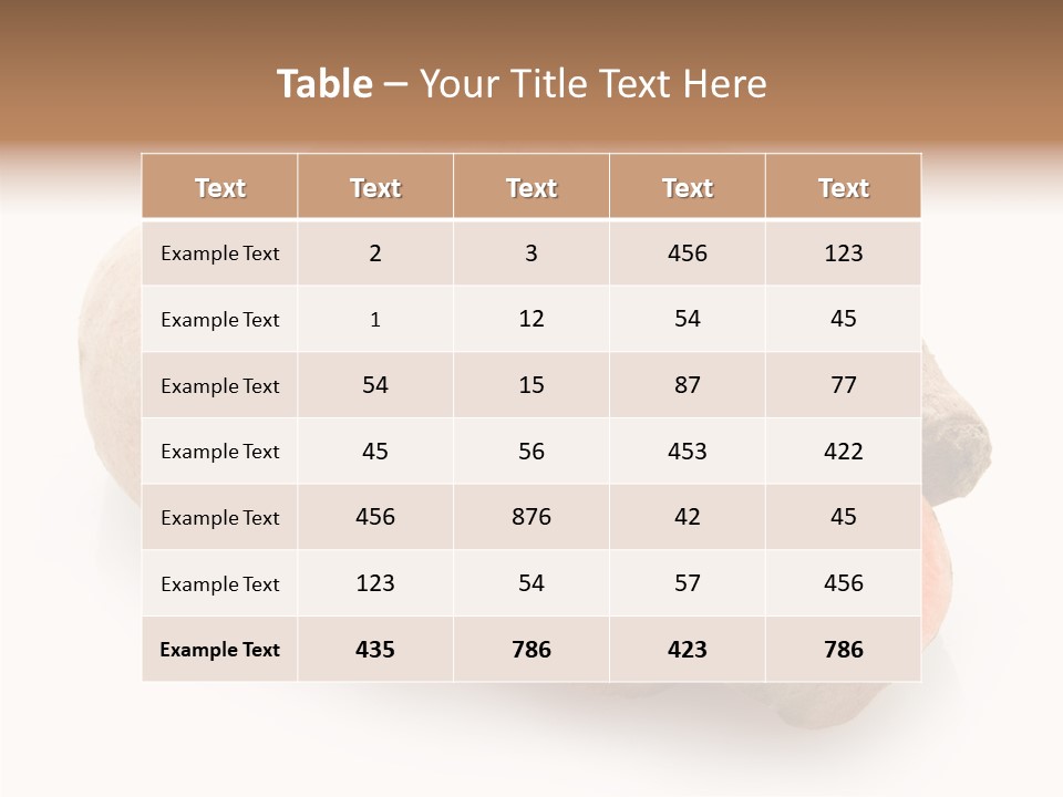 Food Harvest Potato PowerPoint Template