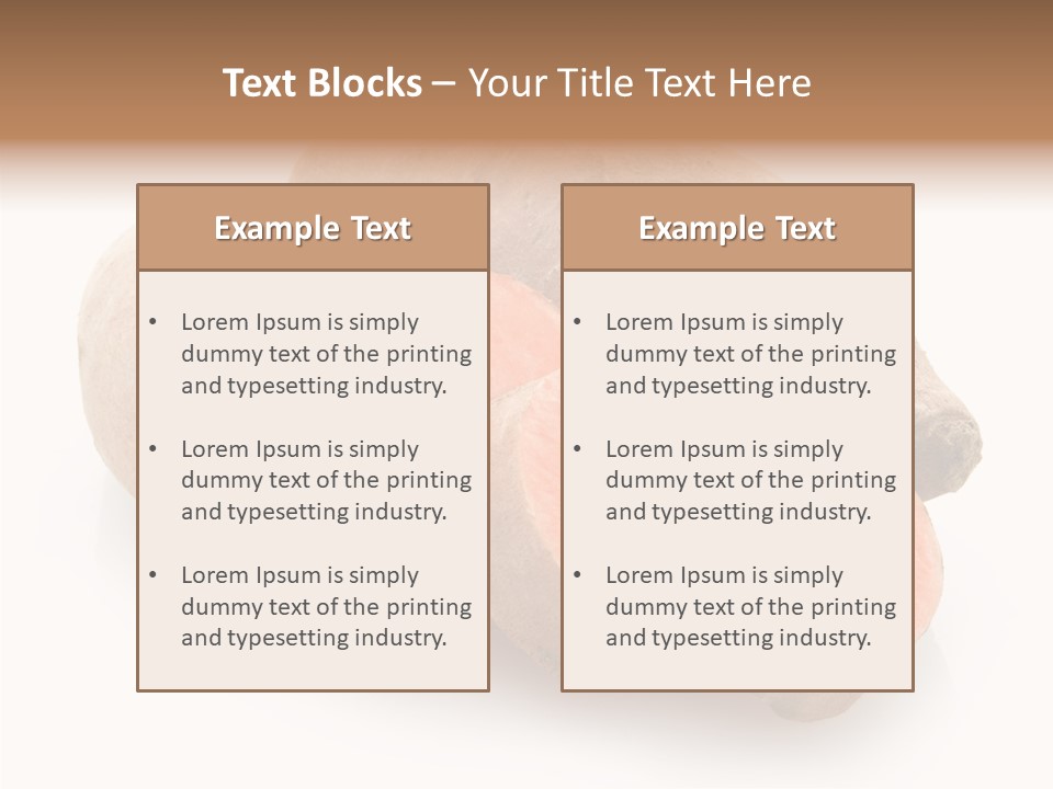 Food Harvest Potato PowerPoint Template