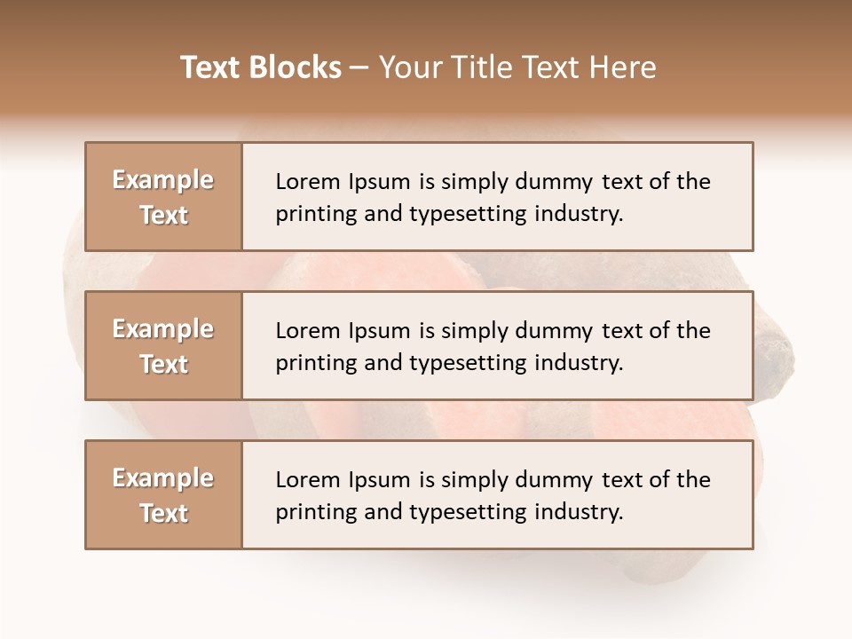 Food Harvest Potato PowerPoint Template