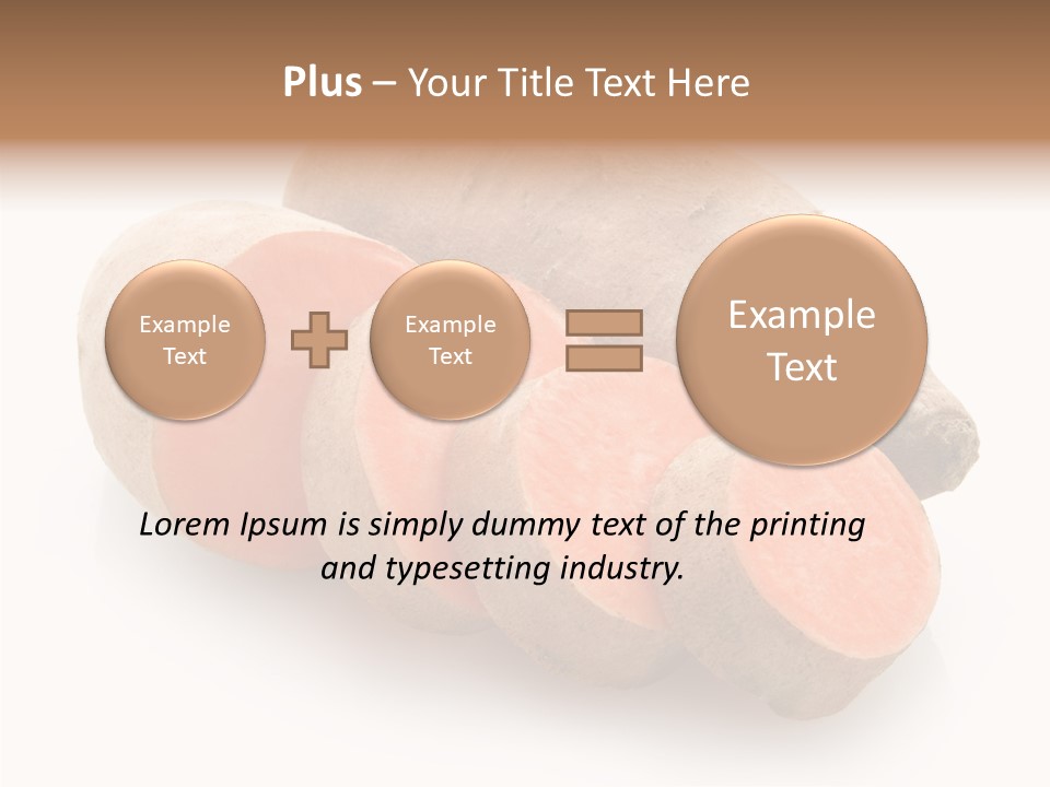 Food Harvest Potato PowerPoint Template