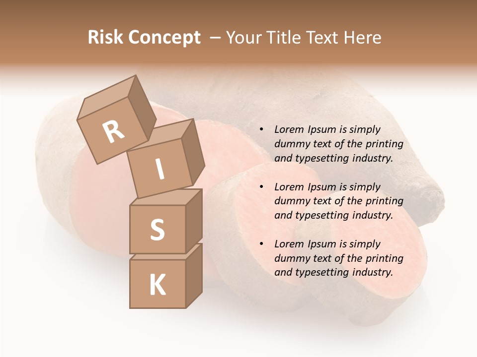 Food Harvest Potato PowerPoint Template