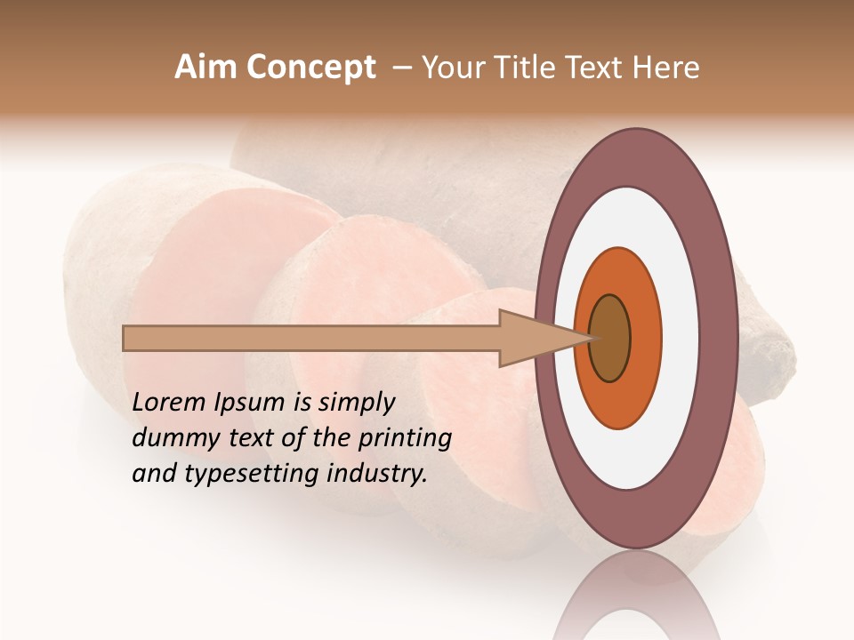 Food Harvest Potato PowerPoint Template