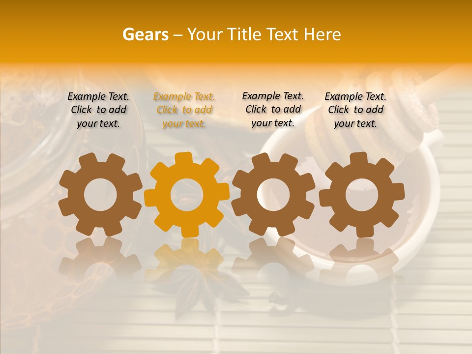 Dish Cook Lemon PowerPoint Template