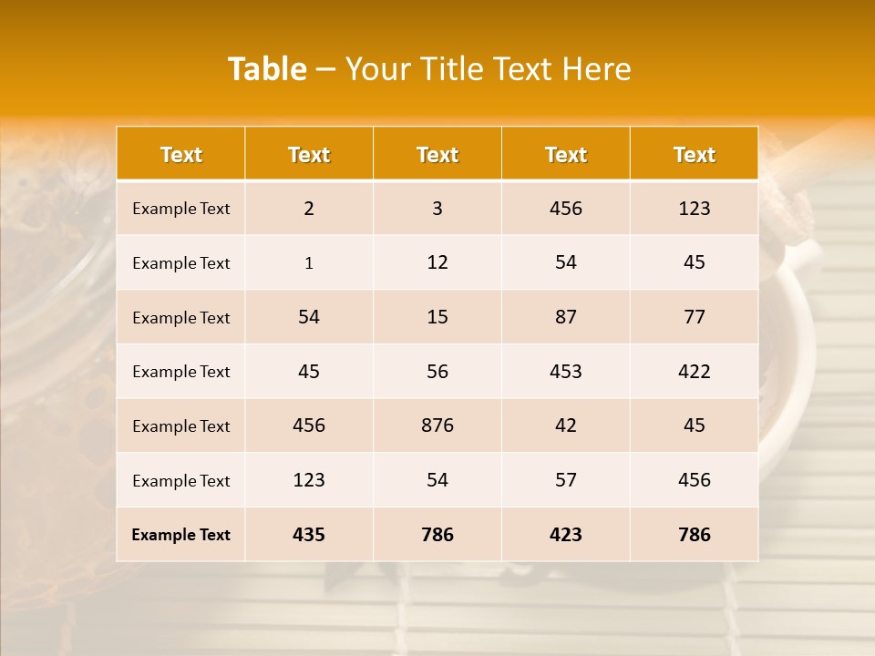 Dish Cook Lemon PowerPoint Template