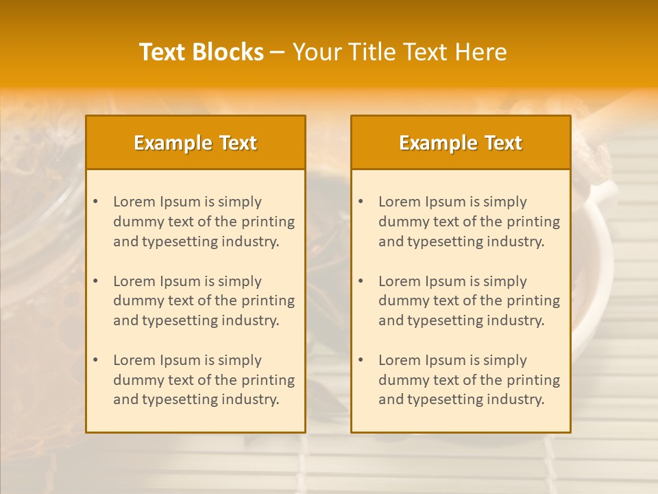 Dish Cook Lemon PowerPoint Template