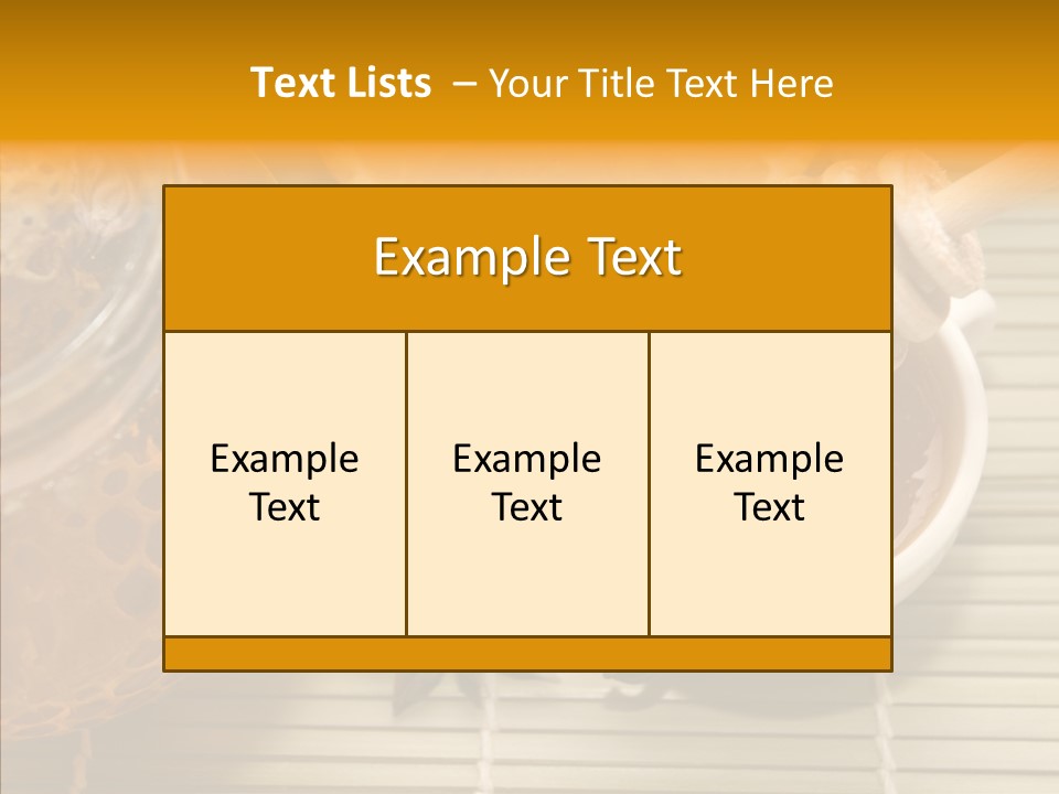 Dish Cook Lemon PowerPoint Template
